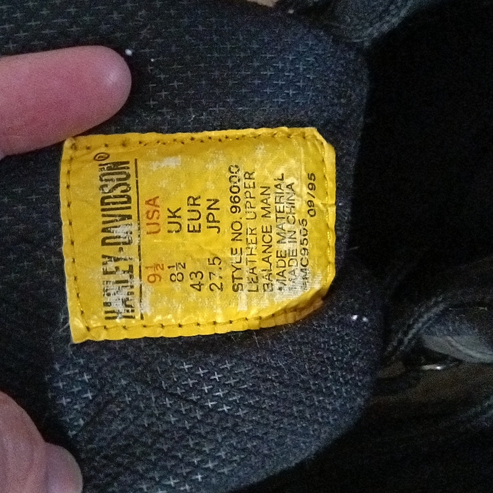 Vintage Harley Boots 95 - Picture 6 of 9